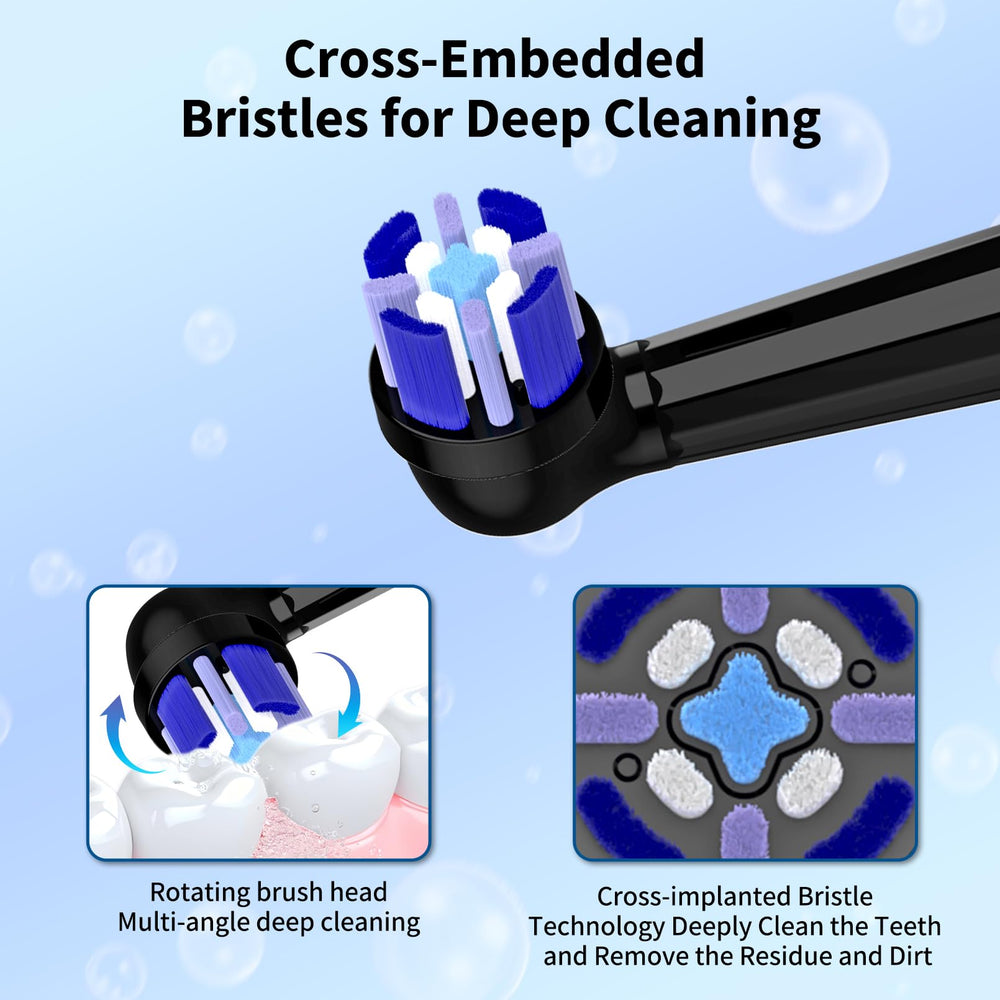 Wraparound design toothbrush head for broader coverage