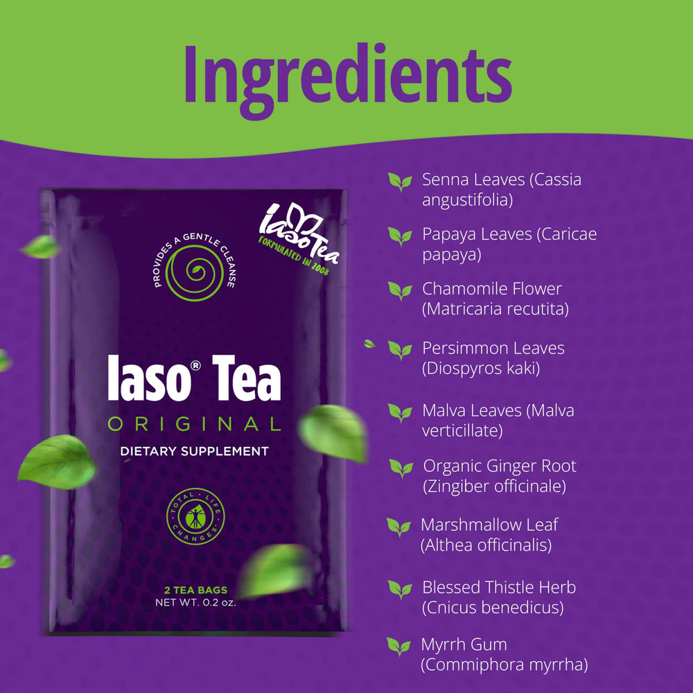 IASO Iaso Brewed Tea daily routine capture suggests refreshing start to the day