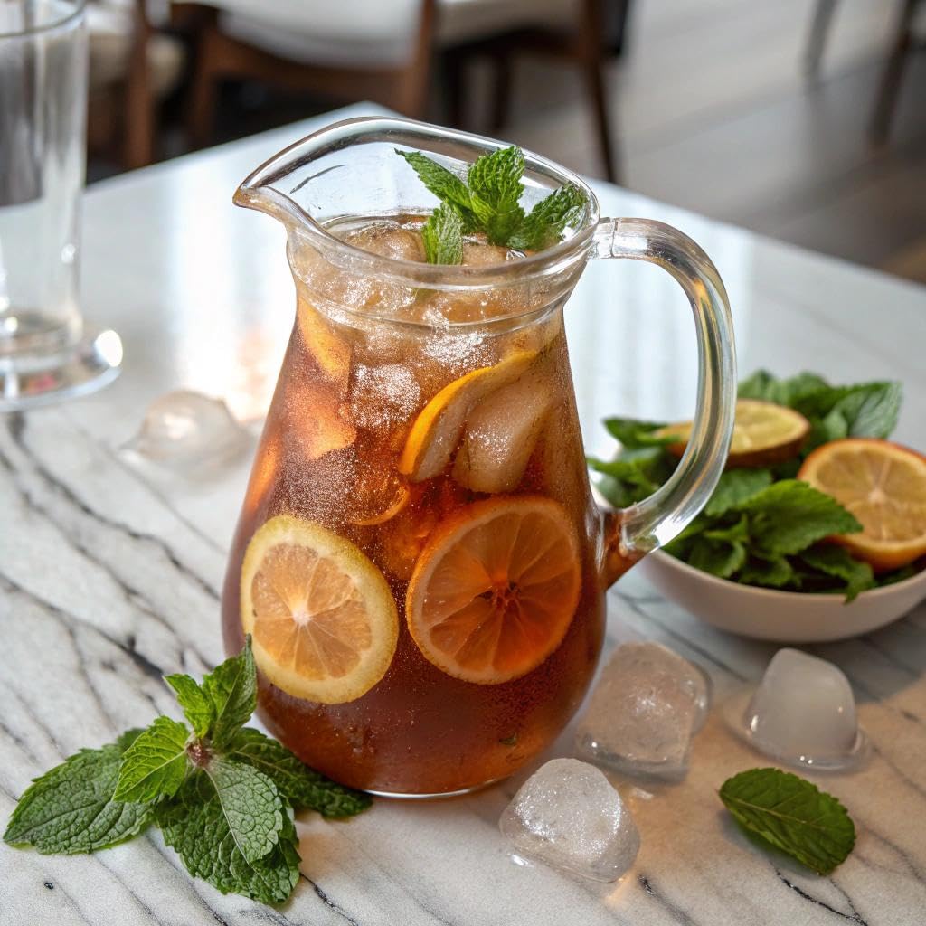 IASO Iaso Brewed Tea pouring into cup demonstrates versatile hot or cold brew