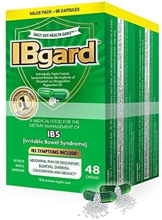 IBgard Daily Gut Health Support Dietary Supplement bottle with label
