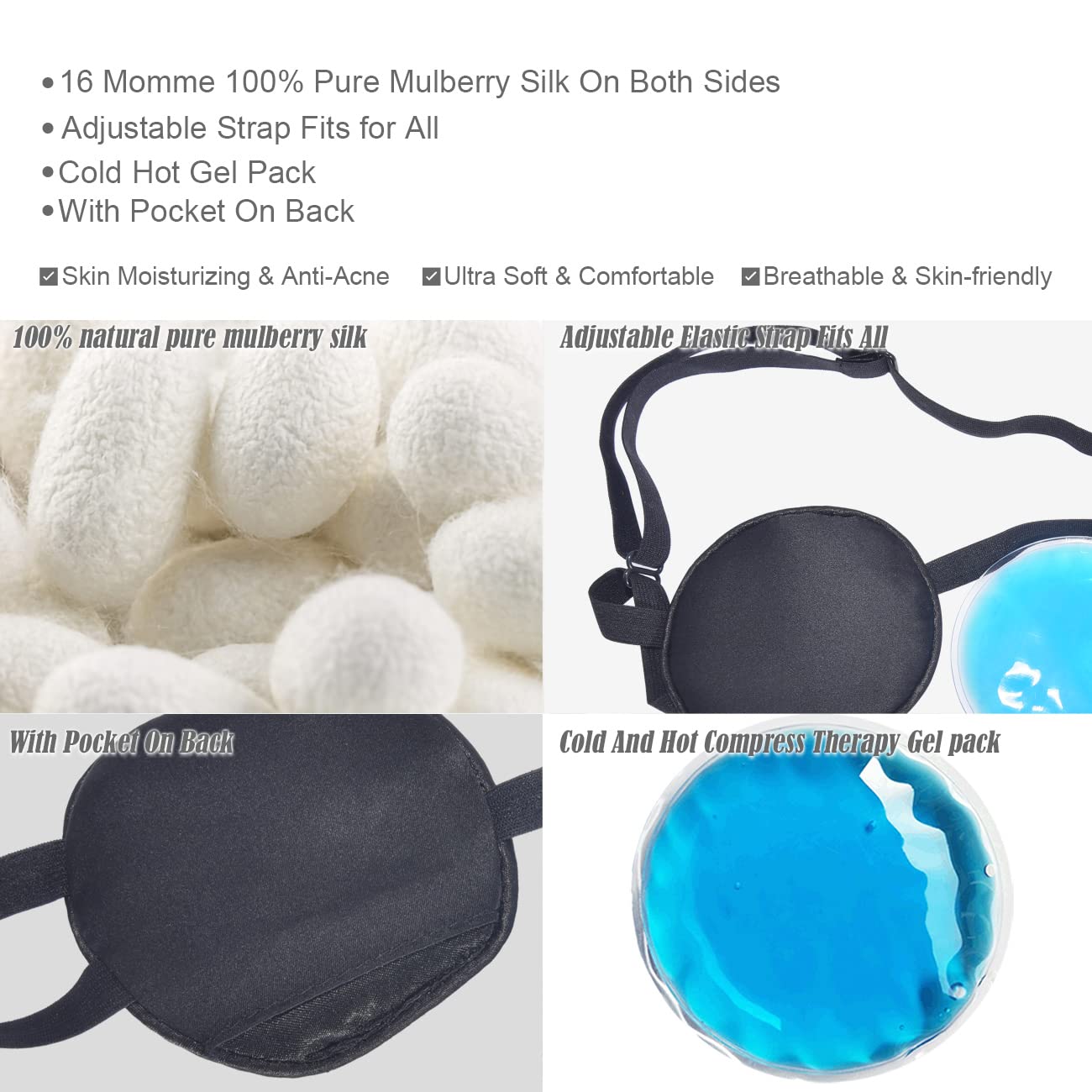 Reusable Cold and Hot Gel Pack for eye care