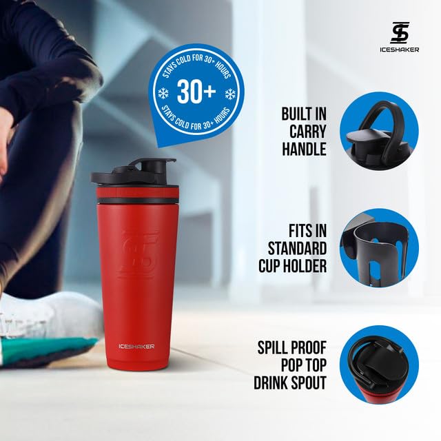 Ice Shaker internal measurement lines help precise mixing for perfect shakes.