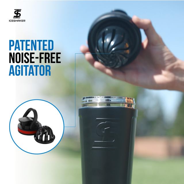 Ice Shaker internal measurement lines help precise mixing for perfect shakes.