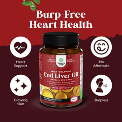 Packaging illustration for Icelandic cod liver oil softgels