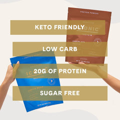 Ingredients list for ICONIC Vanilla Bean protein powder