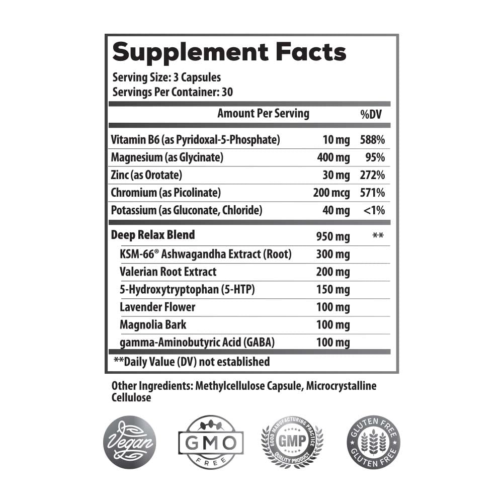 Close-up of mineral chelate blend and magnesium glycinate