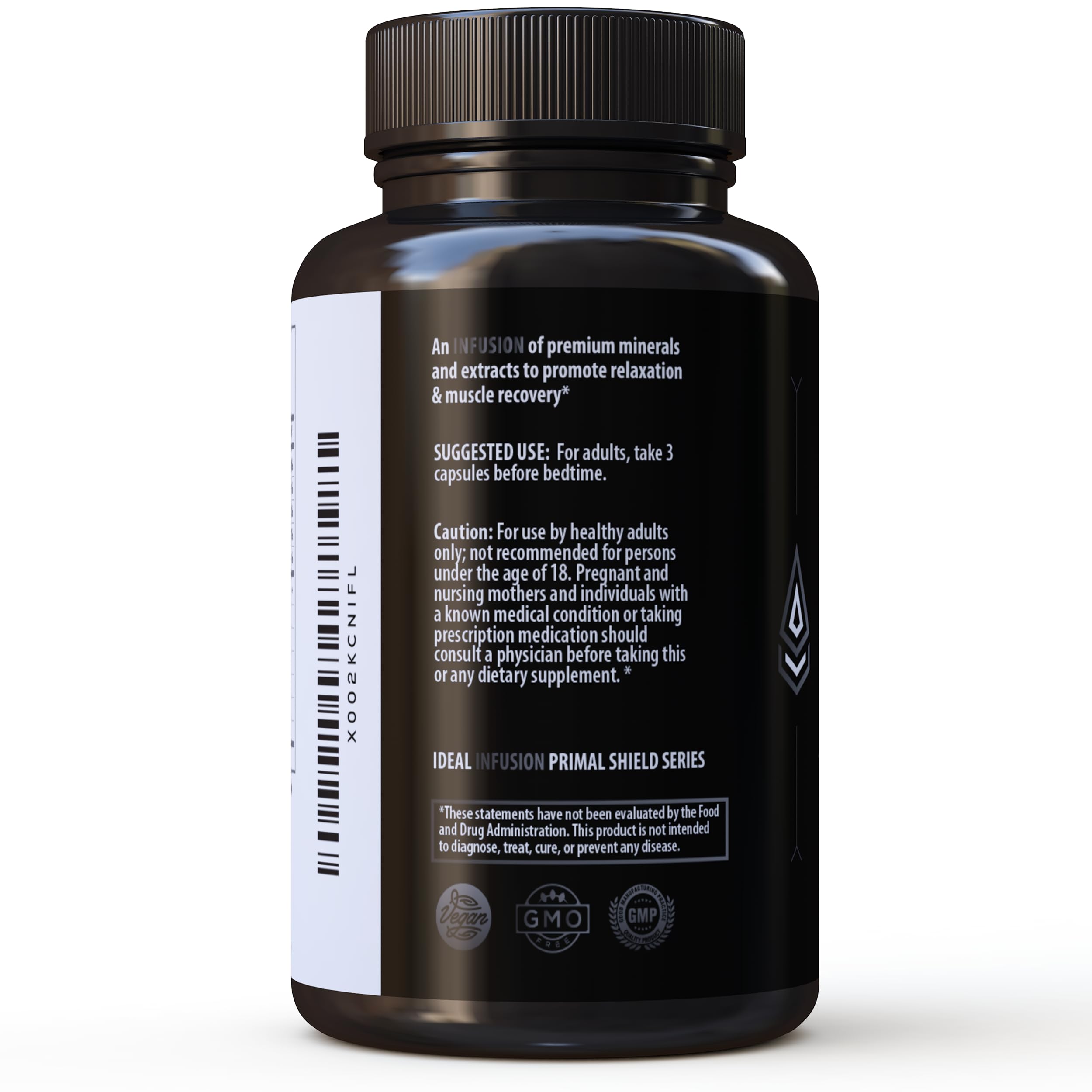 All-in-one nighttime recovery supplement concept art