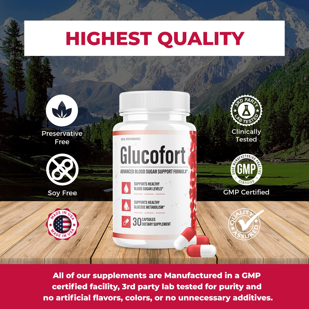 Glucofort ingredients illustration