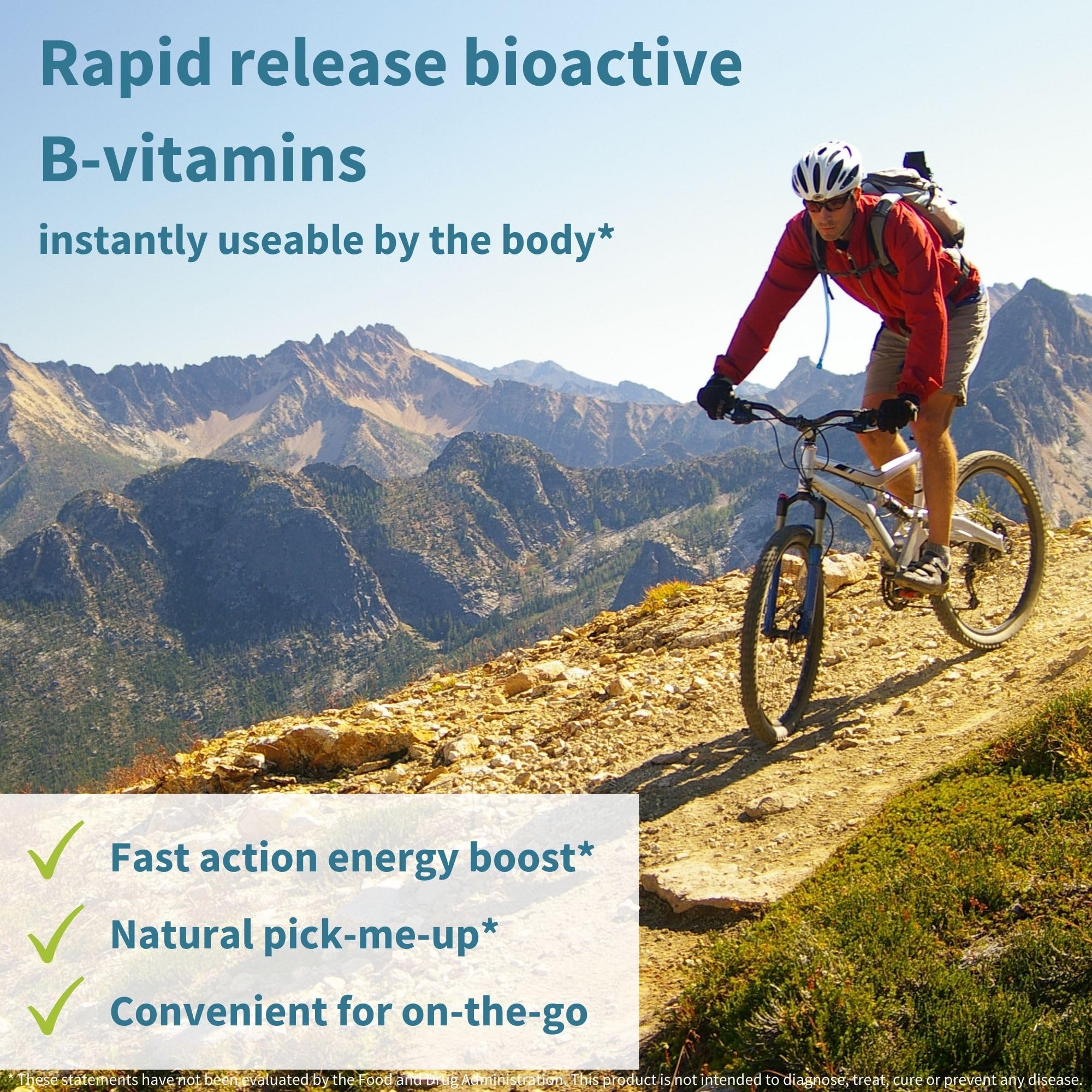 Igennus B-Complex dissolving in water enables fast vitamin delivery.