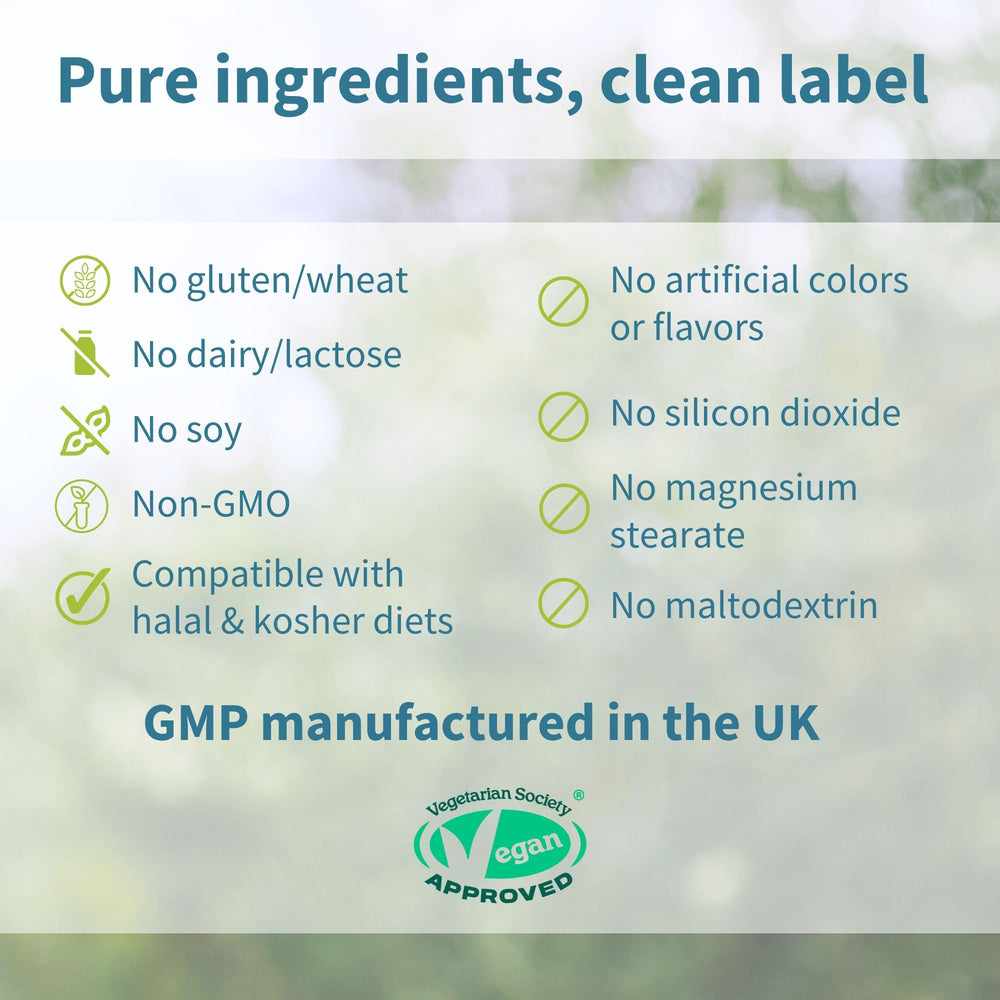 Bottle with cap opened showing capsules