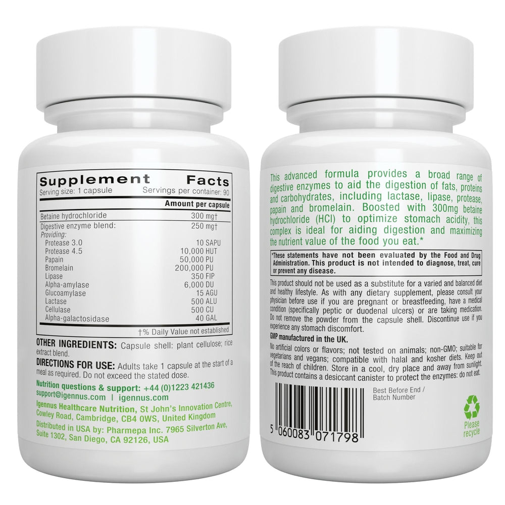 Graphic highlighting 10 broad-spectrum enzymes