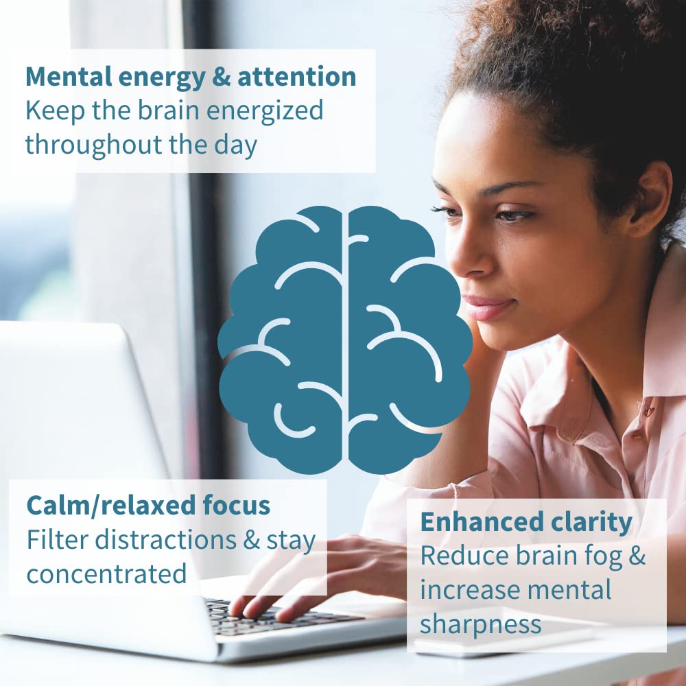 Igennus Focus ingredients photo emphasizes methylated B vitamins and minerals for cognitive support