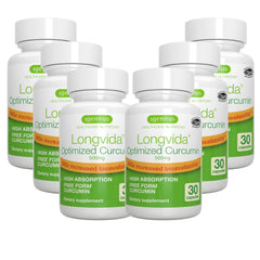 Igennus Longvida Curcumin 500mg vegan bottle with 180 capsules