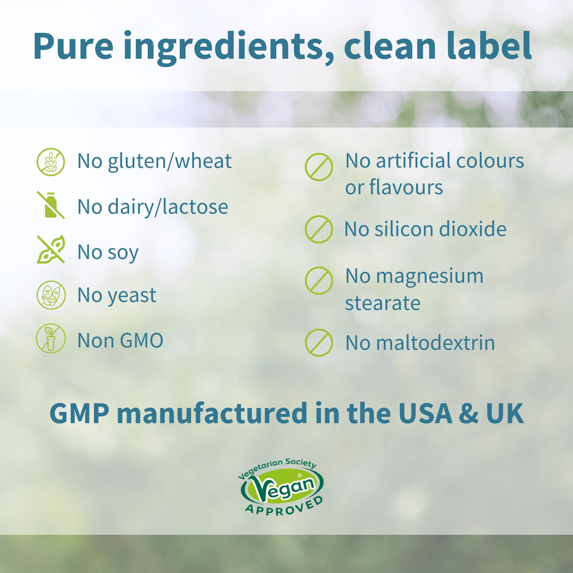 Close-up of chelated magnesium citrate for absorption