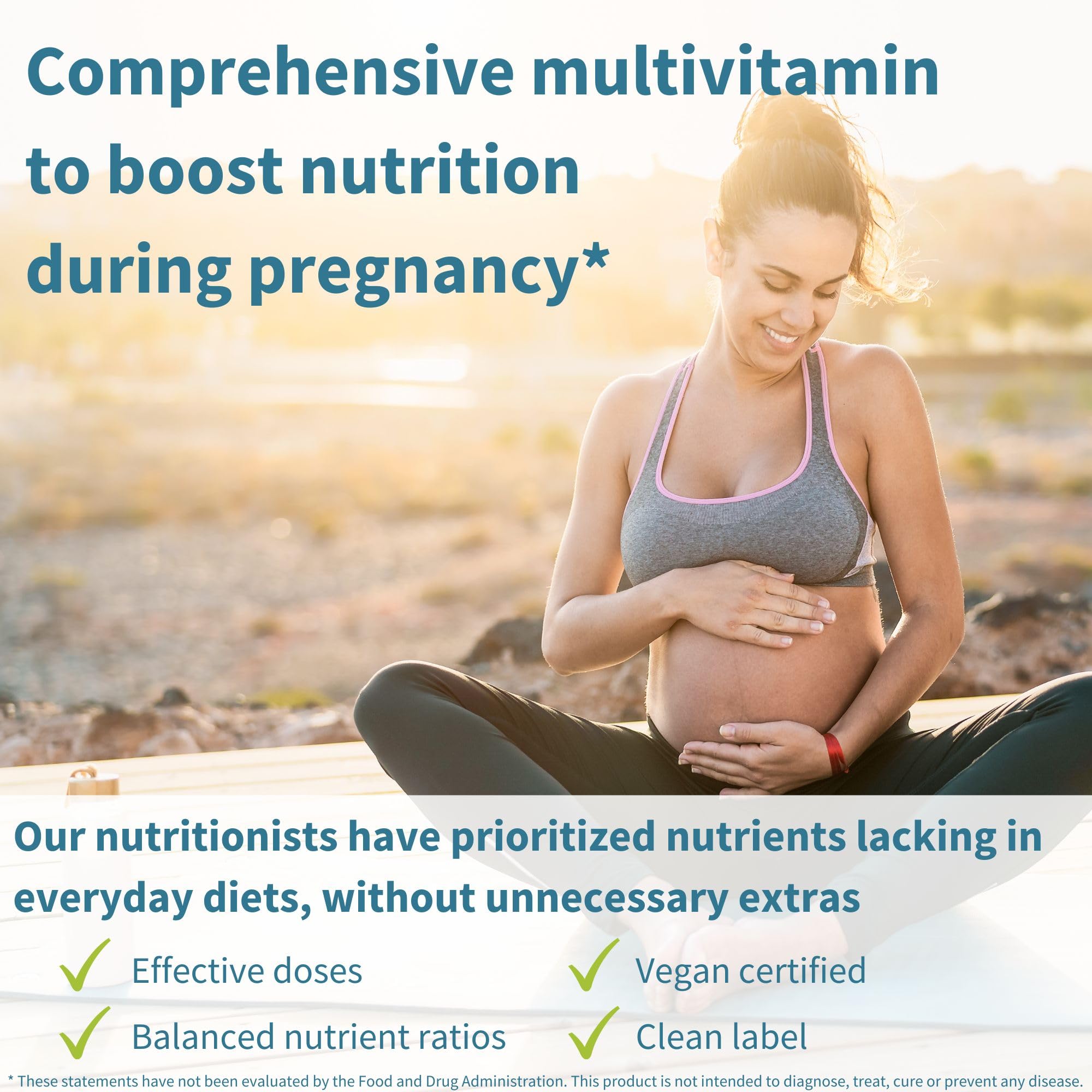 Chelated minerals illustration for prenatal supplement