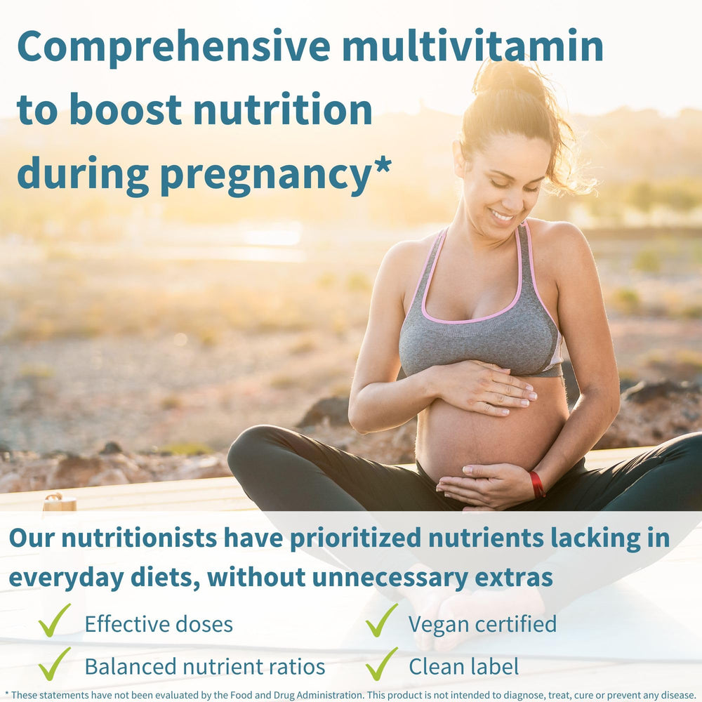 Chelated minerals illustration for prenatal supplement