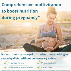 Chelated minerals illustration for prenatal supplement
