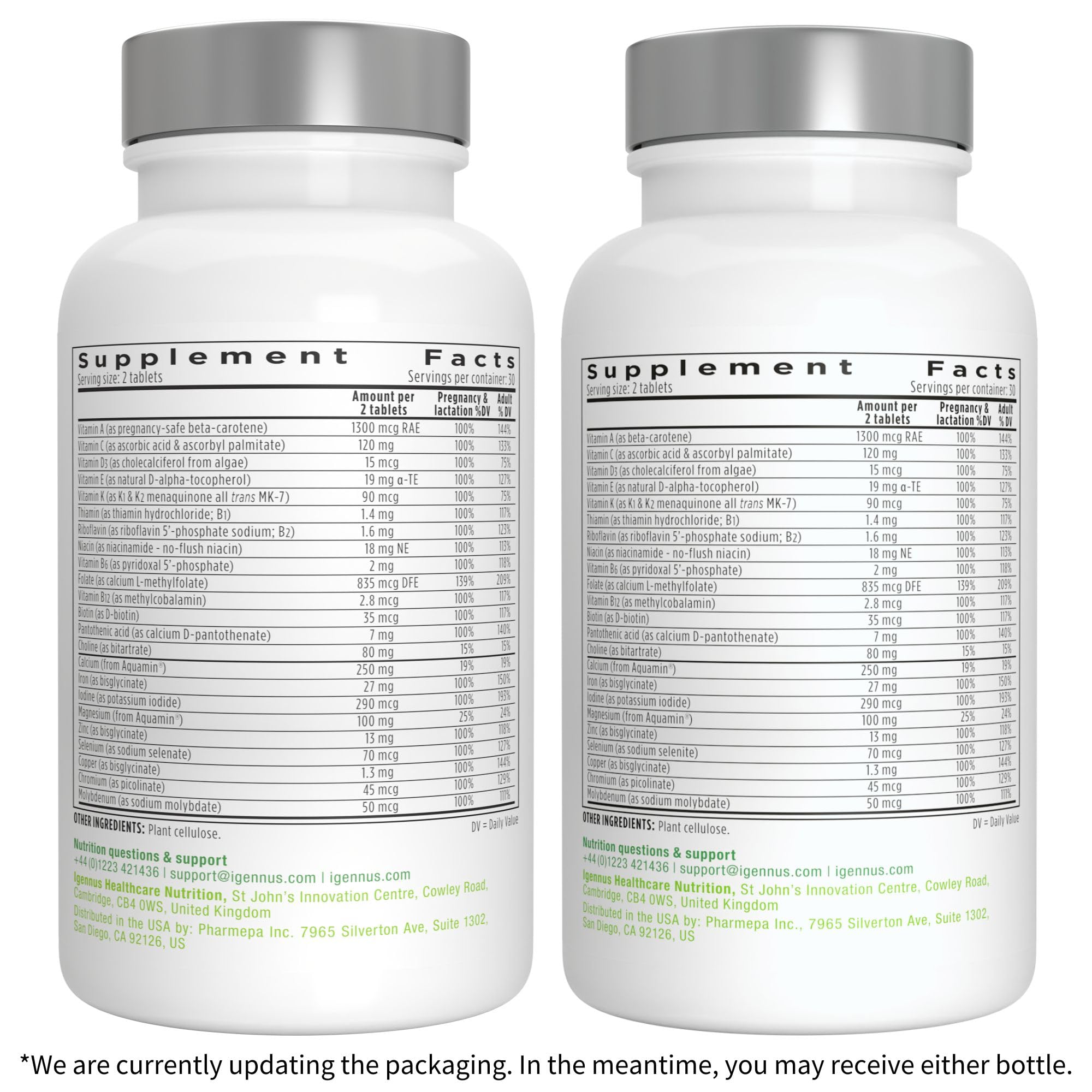 Calcium and magnesium from soluble algae
