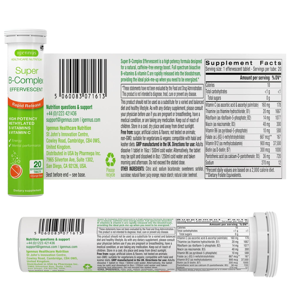 Igennus UK-made GMP formulation in Cambridge ensures quality.