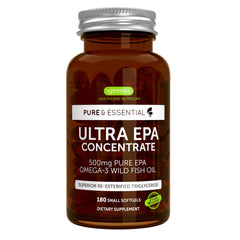 Igennus Ultra Pure Omega-3 EPA 500mg bottle front view