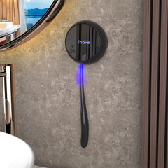 Wall-mounted iHave Toothbrush Sanitizer and UV Holder in a modern bathroom