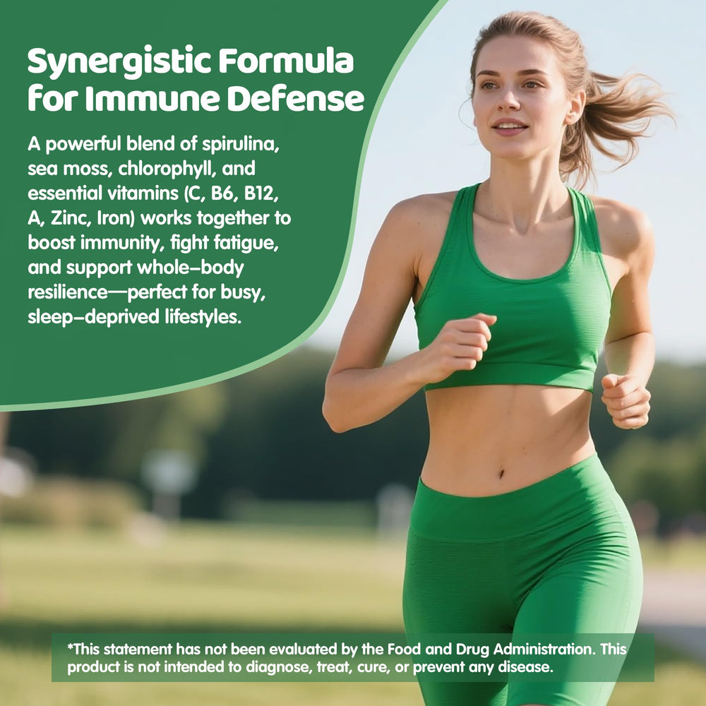 Healthy energy and digestion concept with gummies