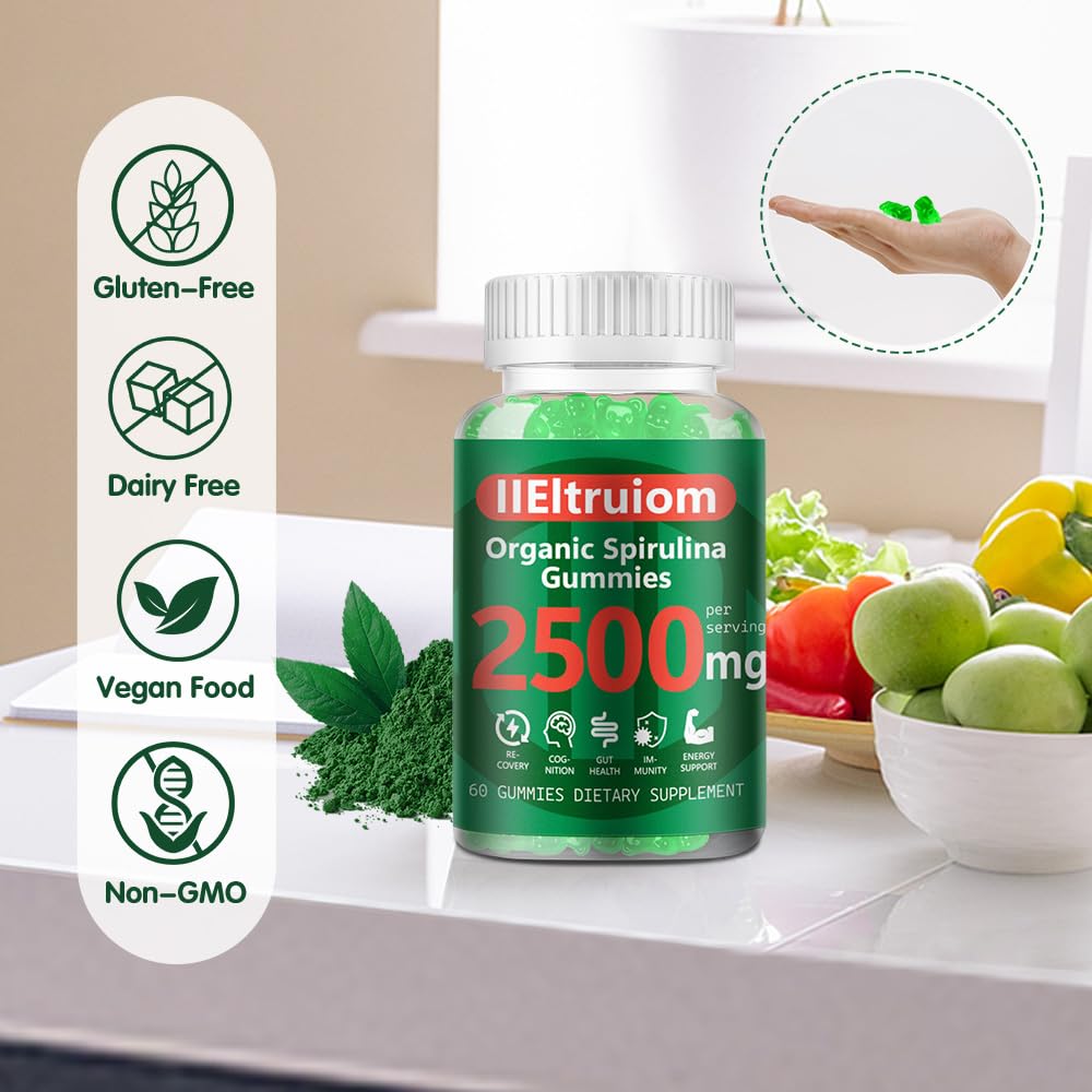 Nutritional facts panel for IIEltruiom gummies