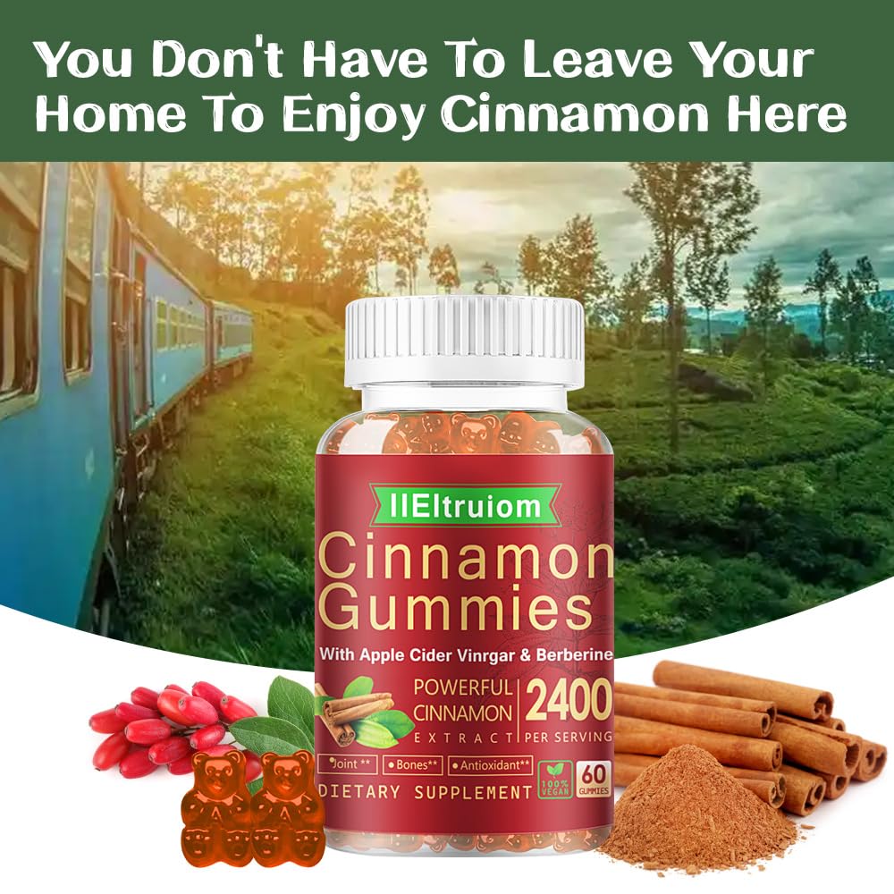Natural ingredients: Cinnamon, Berberine, Apple Cider Vinegar, Bitter Melon, Chromium