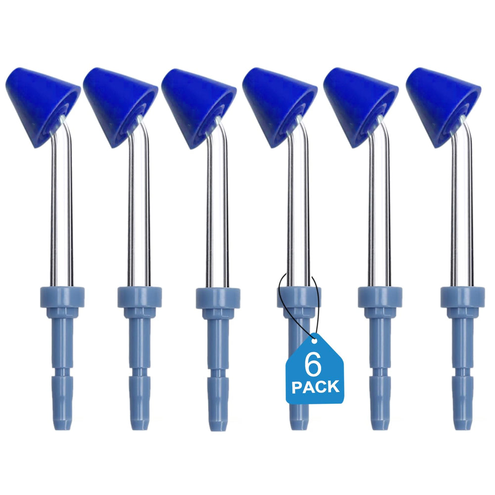 Six Nostril Jet Replacement Tips for Waterpik WP-100 WP-450 WP-250 WP-300 WP-660 WP-900