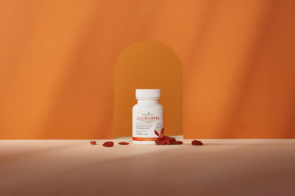 IlluminEyes back label showing nutrition facts