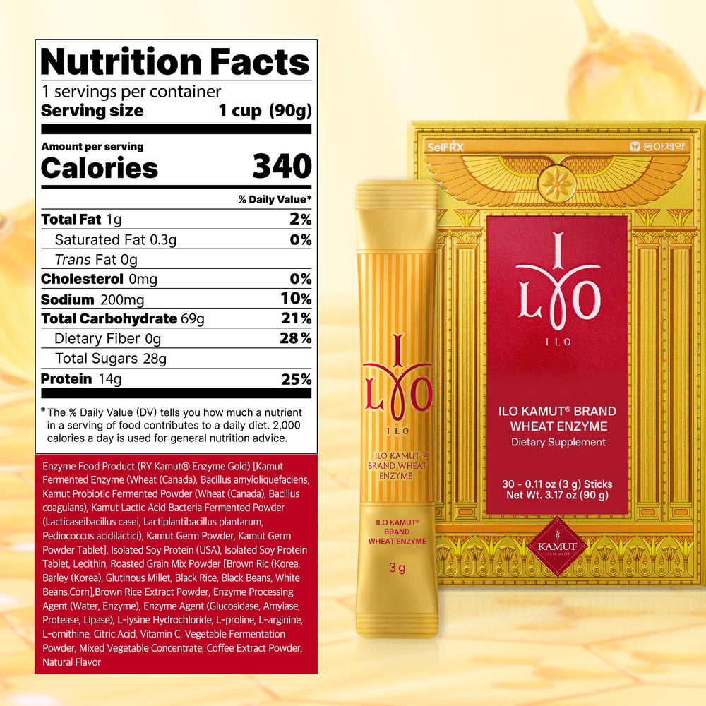 Clean ingredients label without artificial additives