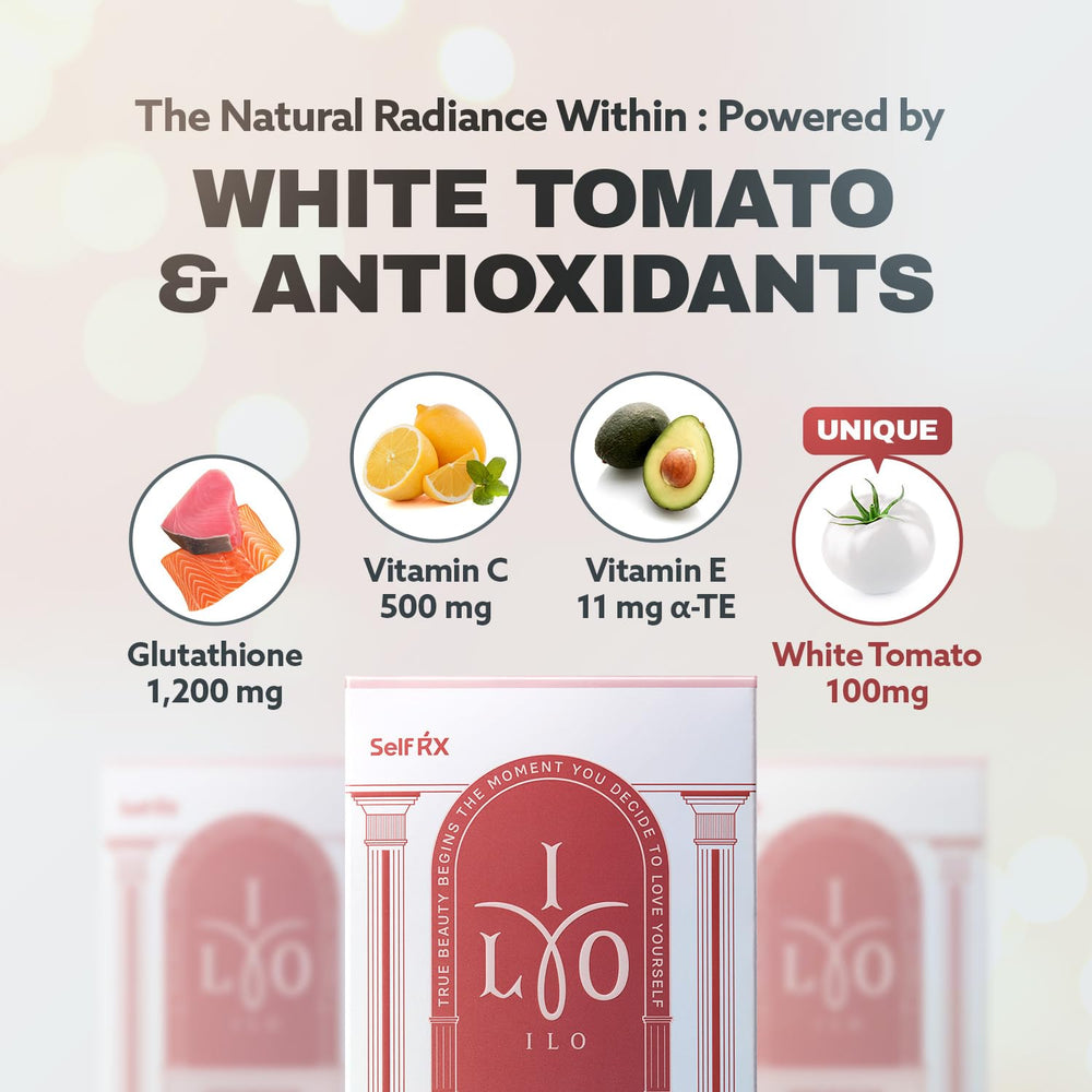 ILO Whitathione packaging – back panel details