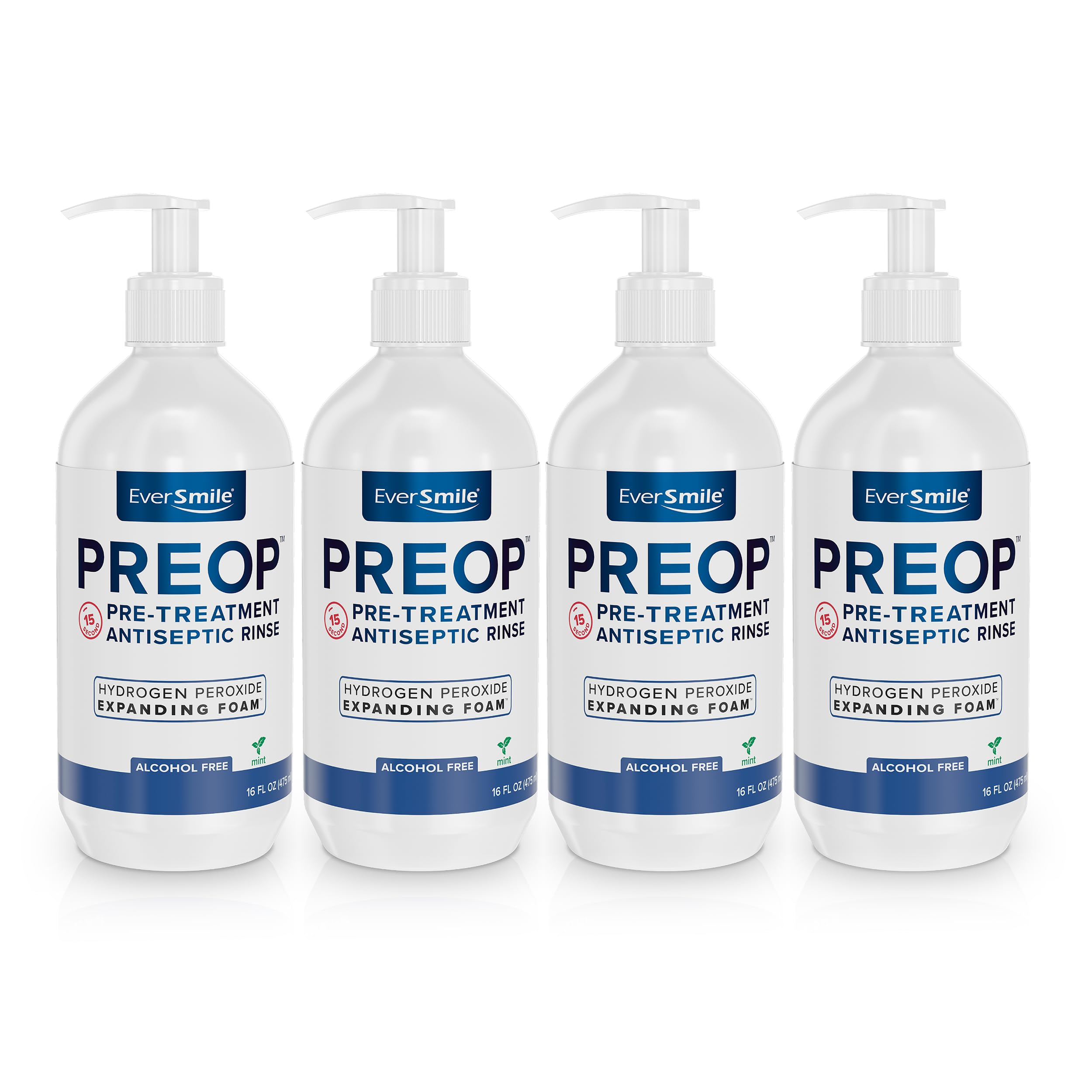 PreOp Mouthrinse 4 Pack | Preoperative Mouthwash Bundle