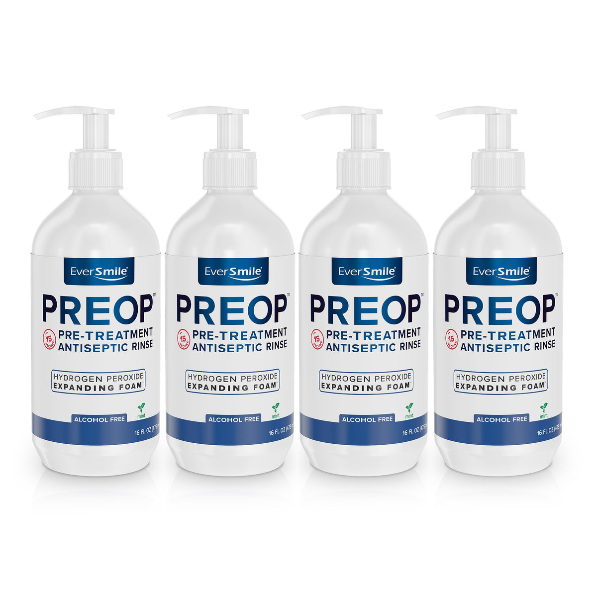 PreOp Mouthrinse 4 Pack | Preoperative Mouthwash Bundle