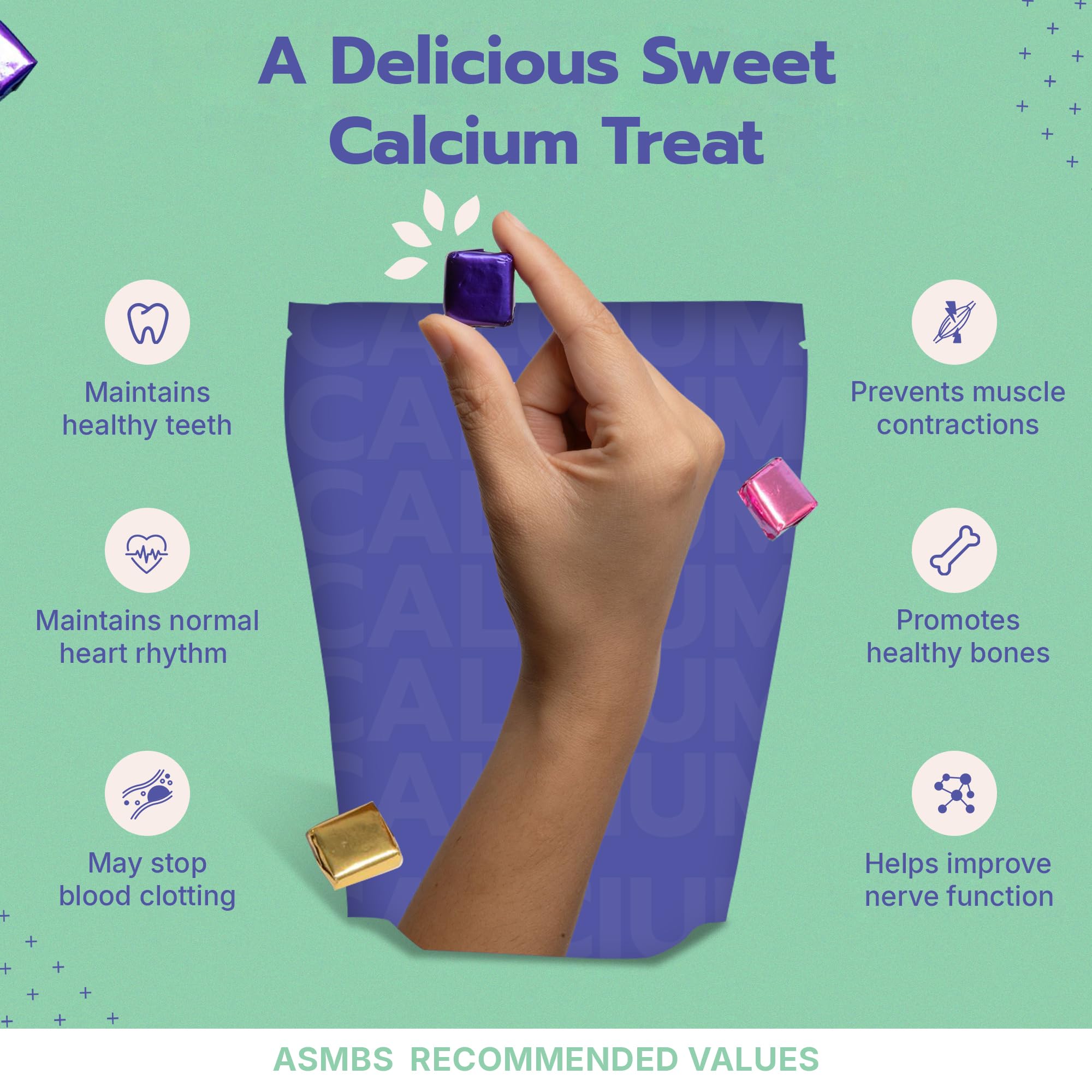 Bariburst Calcium Citrate Chews with 1000 IU Vitamin D3 for Bariatric Patients | Bari Life
