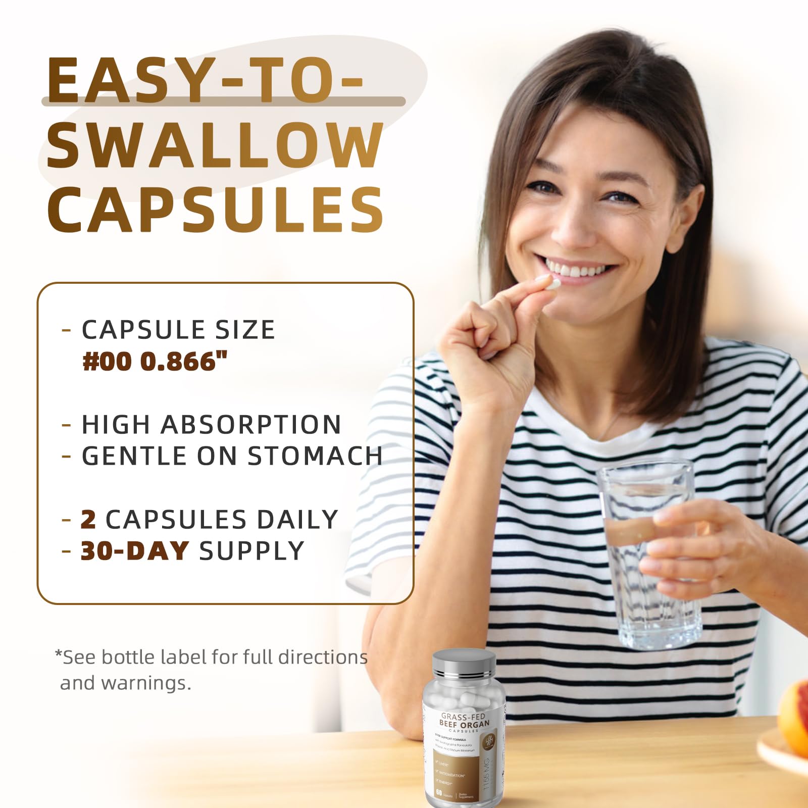 Purity and quality testing icons on packaging