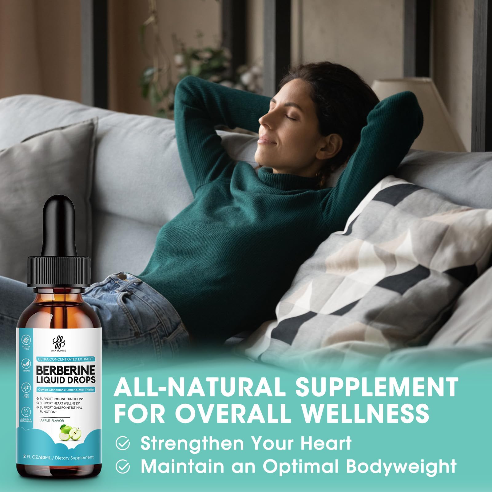 Product packaging with heart health icons