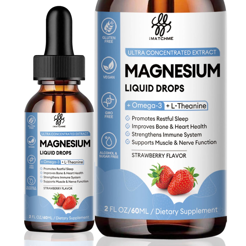 iMATCHME Magnesium Glycinate Liquid Drops bottle