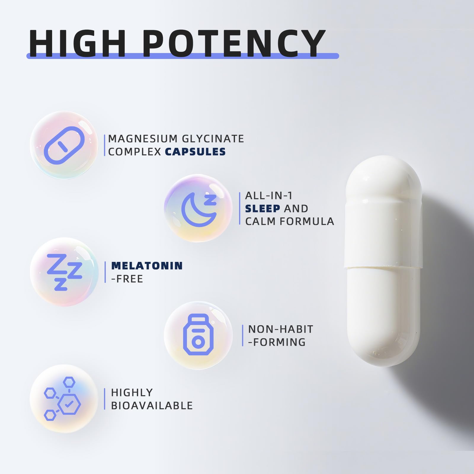 Concept image of muscle and nerve support benefits