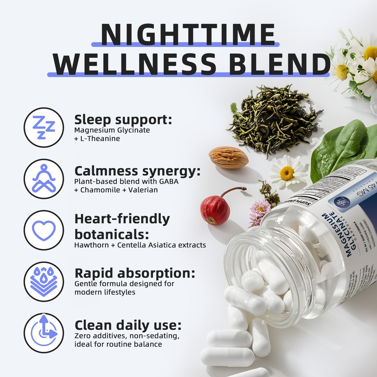 Label highlights vegan, non-GMO, and allergen-free formula