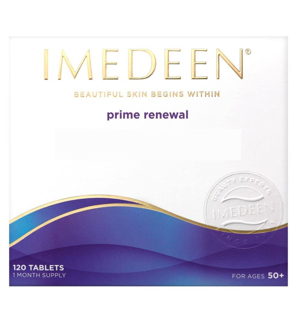 Visual showing skin benefits of Imedeen Prime Renewal