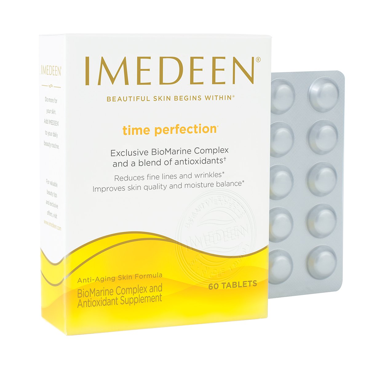 Close-up of Time Perfection tablets