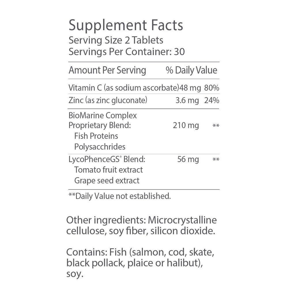 Time Perfection box and bottle on white background