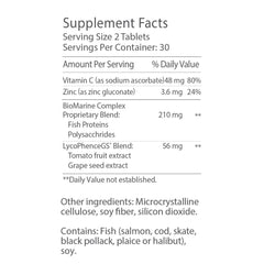 Time Perfection box and bottle on white background