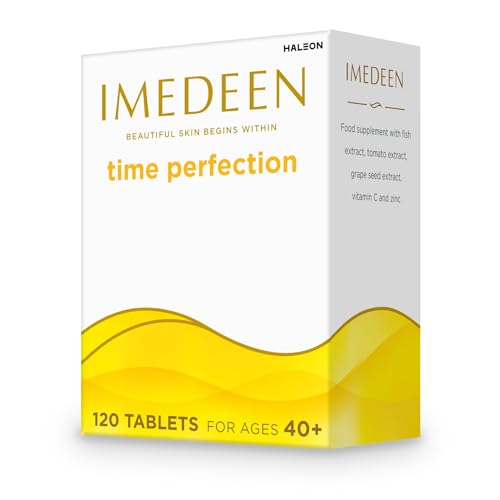 IMEDEEN Time Perfection Tabs 120's bottle side view