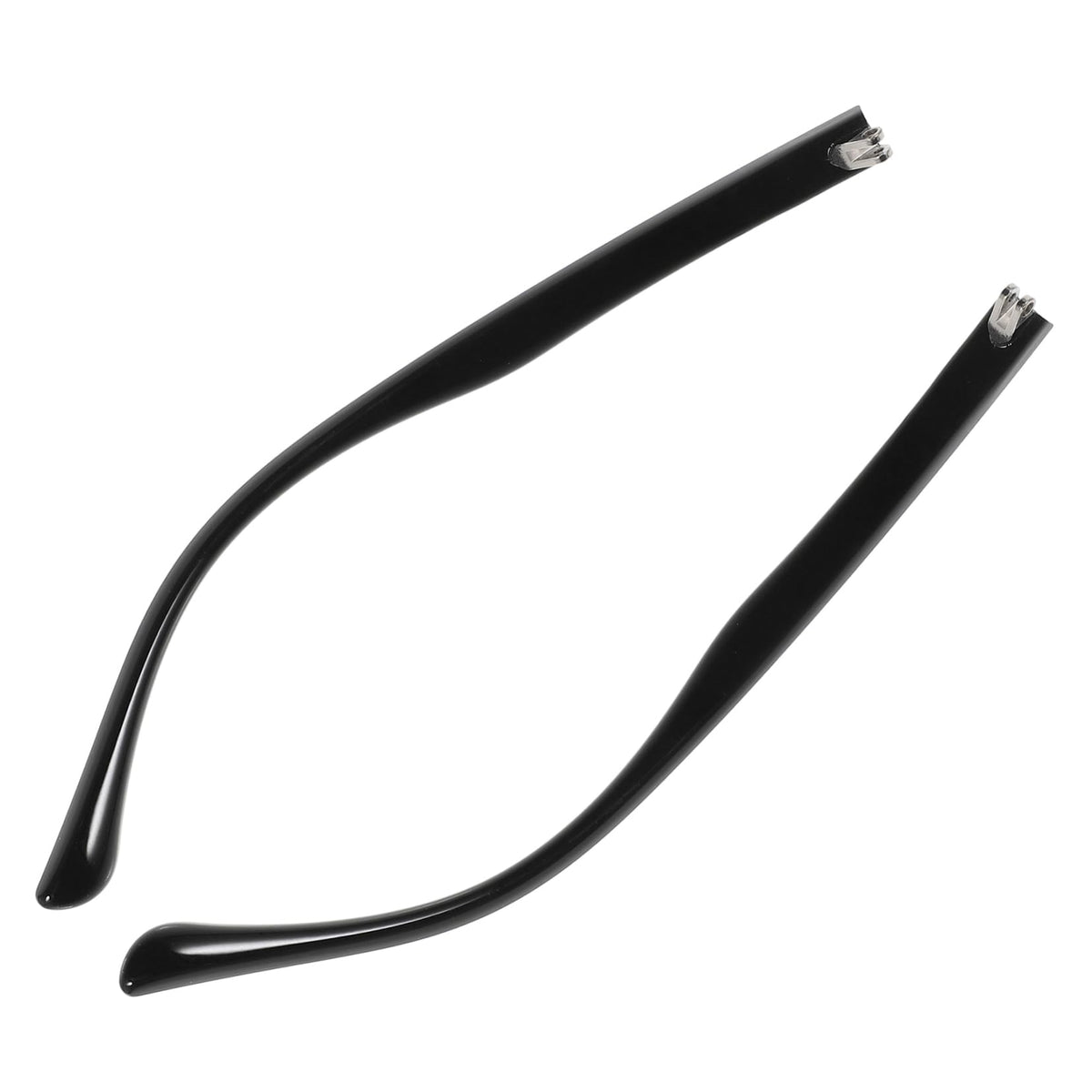 IMIKEYA brown eyeglass temple replacement arm close-up showing TR90 material