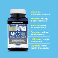 AHCC fermented mushroom complex ingredient illustration