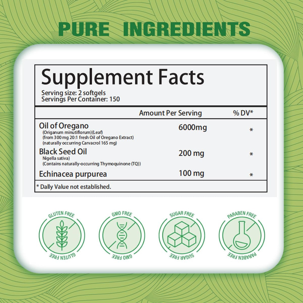 Immune support softgels for immune health