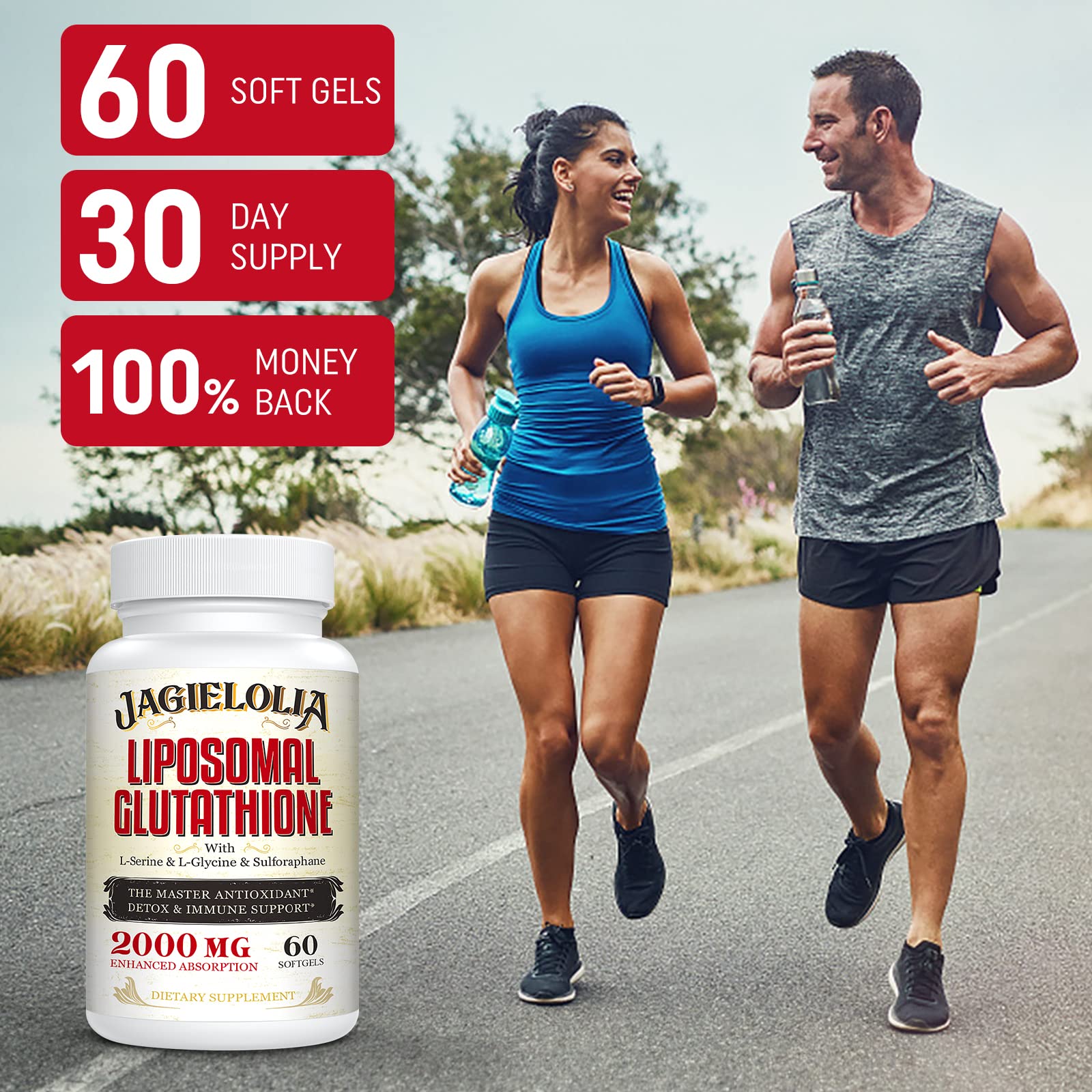 Immune support and detox benefits from liposomal glutathione