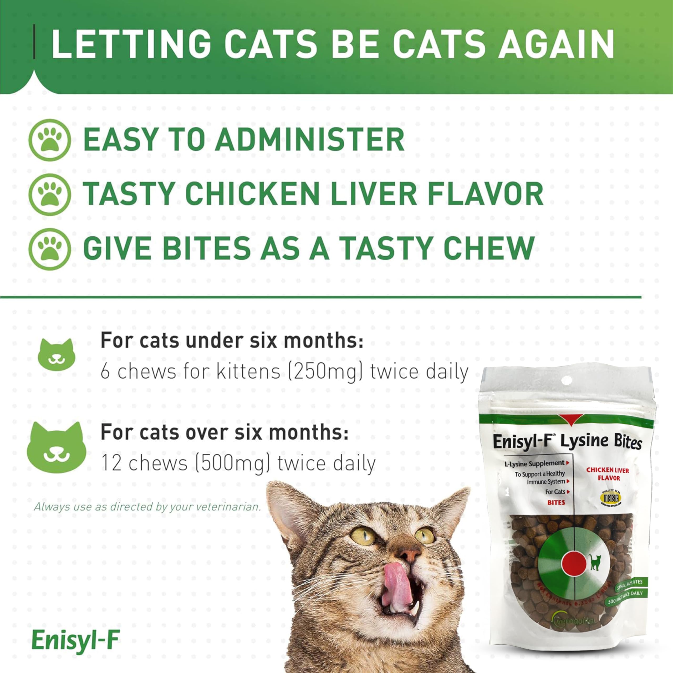 Illustration showing immune support for eye and respiratory health in cats